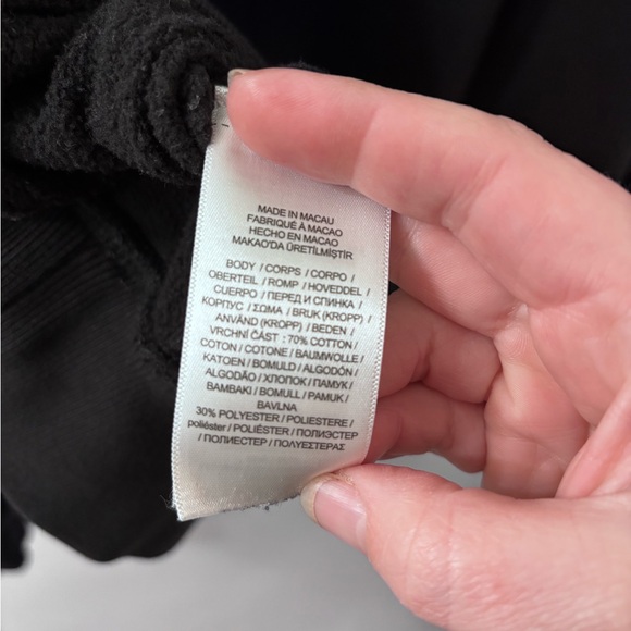 Ralph Lauren Men’s Black Hoodie with Cowboy Polo Bear - Picture 6 of 6